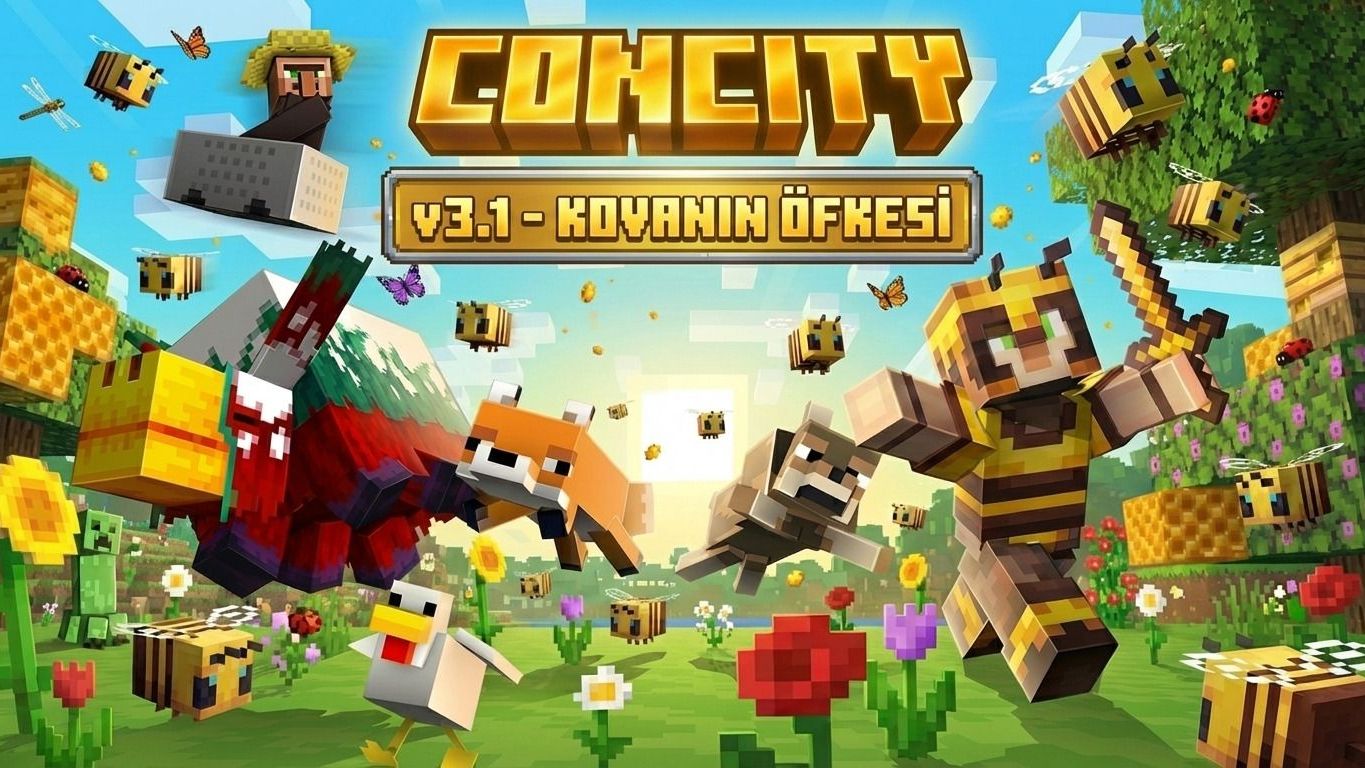 ConCity v3.1: Kovanın Öfkesi 🐝