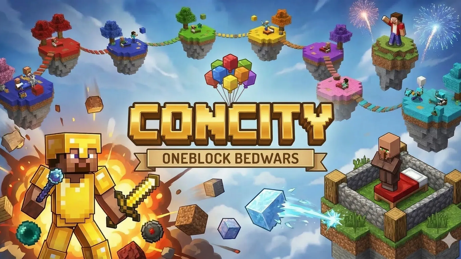 Yeni Oyun Modu: OneBlock BedWars