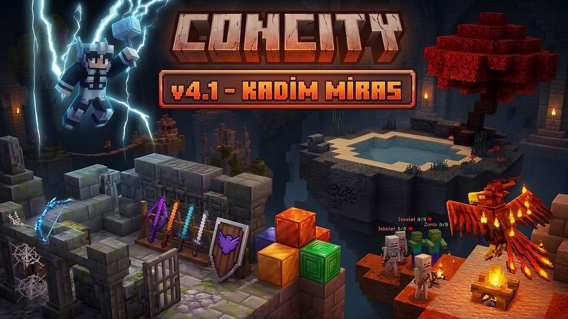ConCity v4.1: Kadim Miras 🗝️