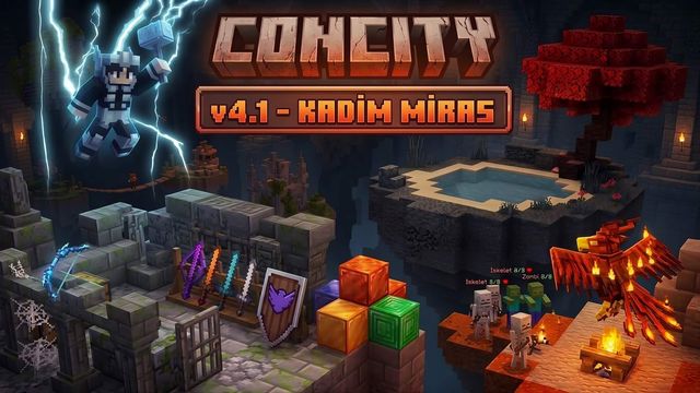 ConCity v4.1: Kadim Miras 🗝️