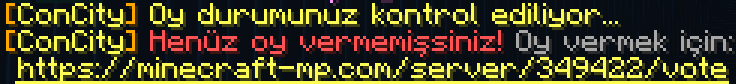 Oy Kontrolü