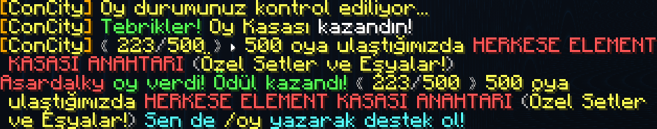 Oy Verme Bağlantısı